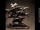 Antoine Louis Barye Roger and Angelica on the Hippogriff [detail 1] painting